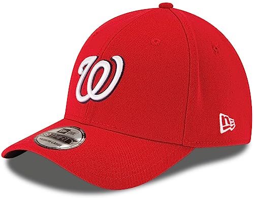 New Era MLB Team Classic 39THIRTY Stretch Flex Fit Hat Cap (as1, Alpha, s, m, Washington Nationals)