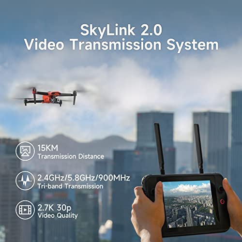 Autel Robotics Smart Controller V3 For Evo Ii V3 Series, 7.9” Ultra-Hd 2000 Nits Touch Screen Controller, 4.5H Battery Life, Autel 2023 New Skylink 2.0, 3Rd Party Apps Supported, V3 Series Uva Supported Only, Compatible With Evo 2 Pro V3, Evo Ii Pro Rtk V3, Evo Ii Pro Enterprise V3, Evo Ii Dual 640T V3, Evo Ii Dual 640T Enterprise V3, Evo Ii Dual 640T Rtk V3 #TOP2