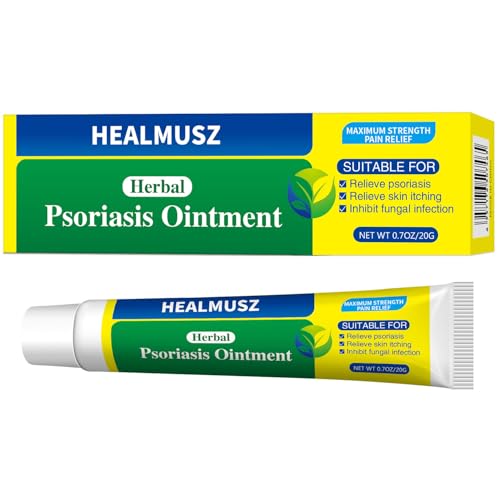 Psoriasis Cream Intensive Moisturiser for Dry Flaky & Itchy Skin Relief Soothes Protects Sensitive Skin Fragrance Free Non-Greasy Formula 20g