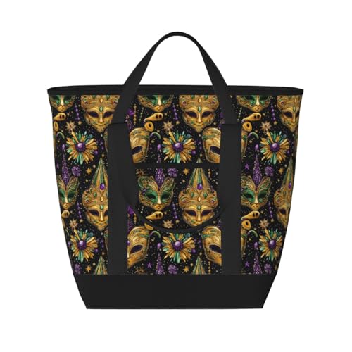 Sac d'épicerie isotherme réutilisable grand modèle cabas de courses thermique imprimé
