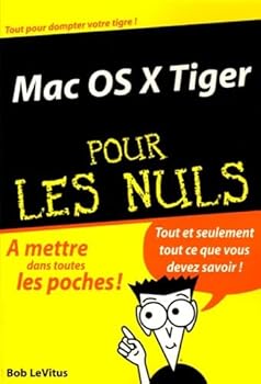 Paperback Mac OS X Tiger [French] Book