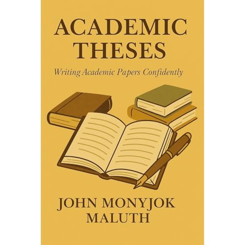Academic Theses Audiolibro Por John Monyjok Maluth arte de portada