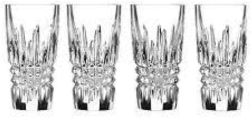 Waterford Lismore - Vaso de chupito de diamante (juego de 4)