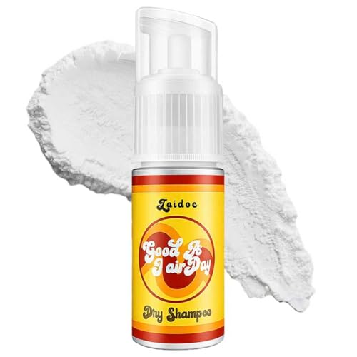 ZAIDOC Dry Shampoo Powder Dry Shampoo with Corn starch & ArrowrootPowder for Women & Men No White Cast Absorbs Oil Non-Greasy Strengthening & Volumizing for All Hair Colors 1.4oz (1)
