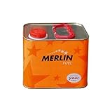 Envase métálico. Merlin Combustible para Aviones de radiocontrol de Gasolina Expert. 5% Nitrometano. Lata de 2,5 litros