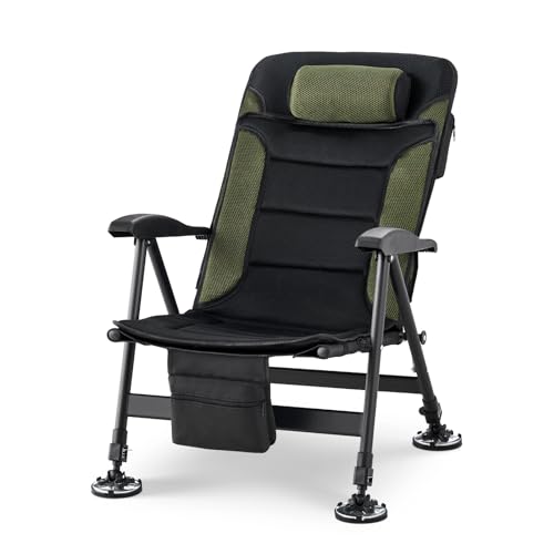 TUKAILAi Folding Camping Chair with High Back