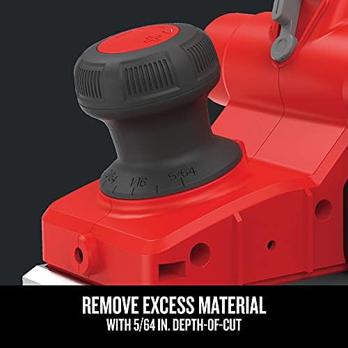 CRAFTSMAN Hand Planer, 6Amp, 5/64Inch (CMEW300) Tool Trunks