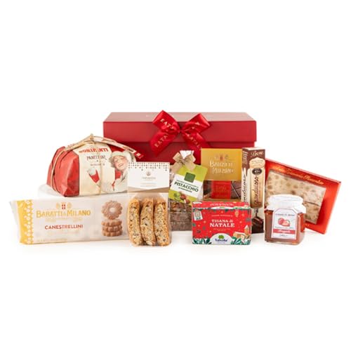 EATALY – Peccati di Gola – Cesto Gastronomico con Specialità Italiane – Box con 9 Dolci Golosi – Confezione Elegante – Perfetto per Regali e Occasioni Speciali