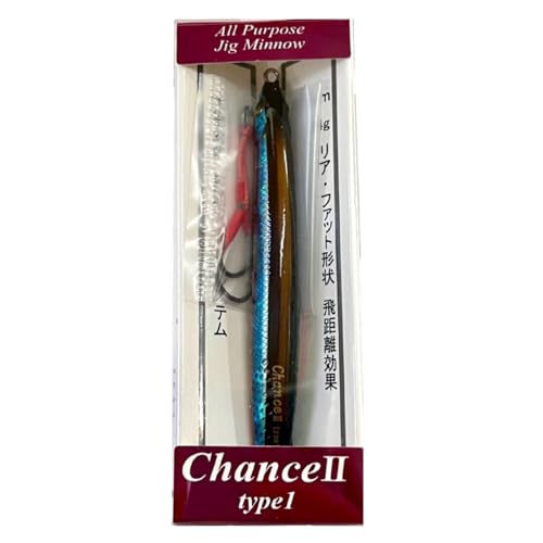 Jig Minnow Chance type 1 ルアー (2個セット)