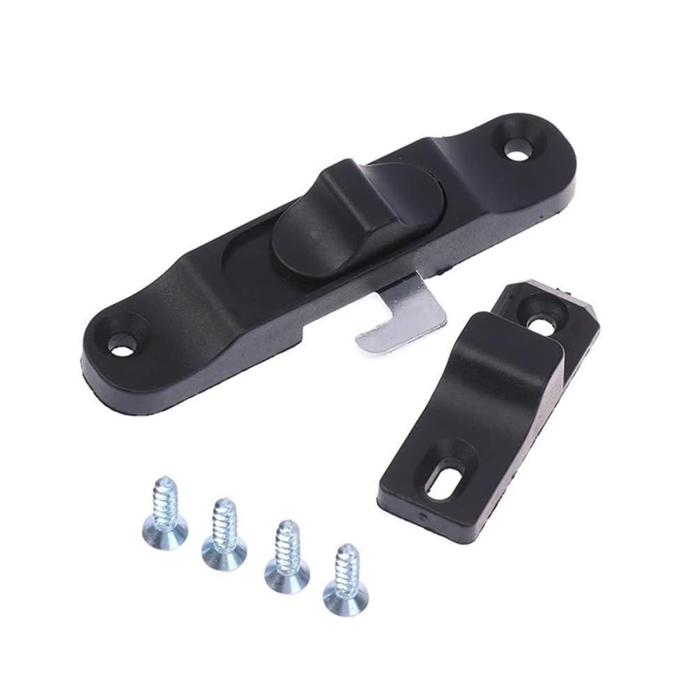 Pawuniscript One Color Sliding Security Latch Bolt, Multi Fit Lock For Wood Sliding Frames, 4 Pack