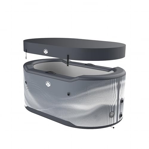 N NETSPA – SP-JRV300 – Cuenca ICEBATH NETSPA JARVI Dropstich: Terapia fría Nueva generación – 170 x 92 x 67 cm – 1 Persona – 300 L