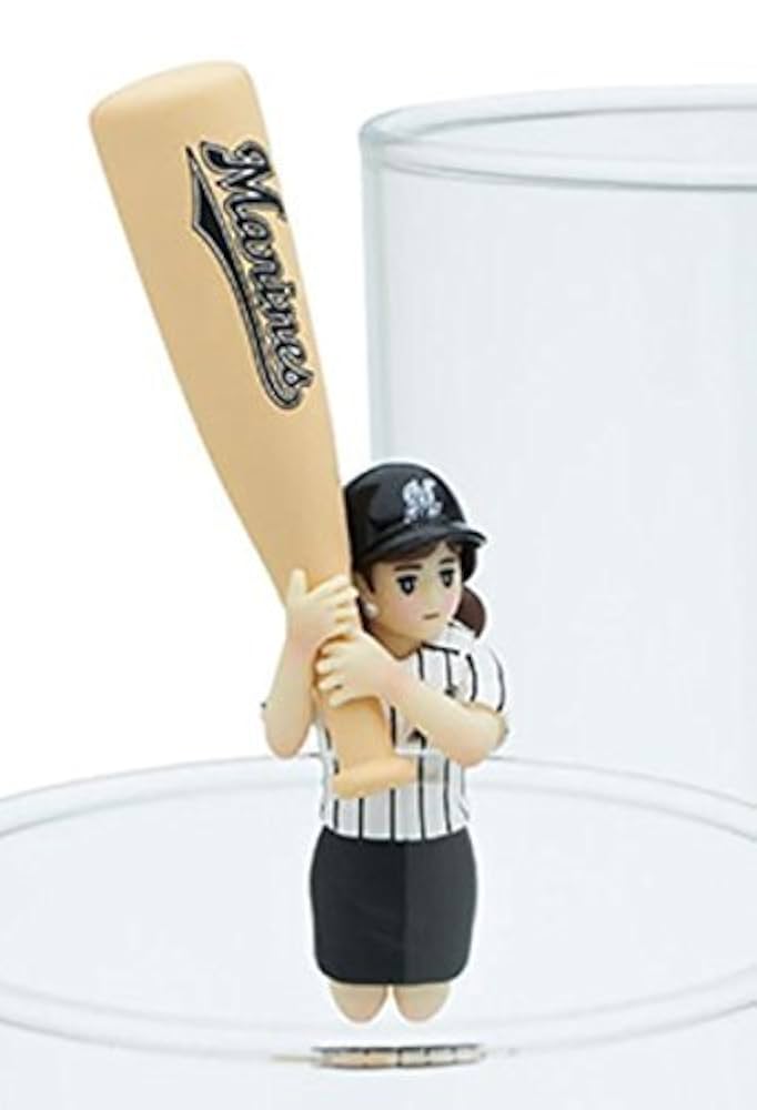 Amazon | コップのフチ子 野球 バットのフチ子 千葉ロッテ