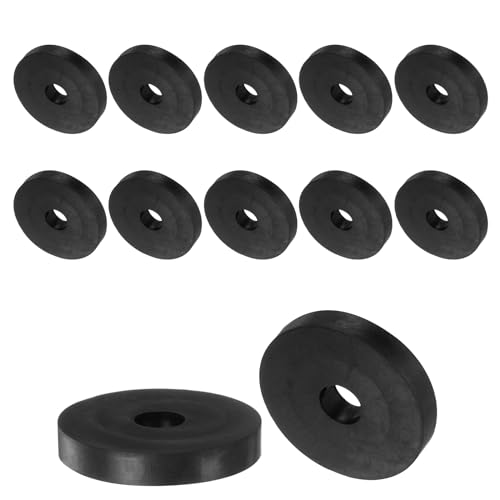 Uxcell 12pcs Rubber Spacers, 1-1/2