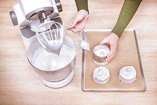 Robot Pâtissier Moulinex QA310110 – Bol Inox 4L, 1000W, Kit Pâtisserie - vue 9
