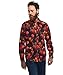 Price comparison product image Joe Browns Men's Standout Autumnal Floral Button Up Shirt, Orange, XL UK