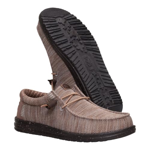 Image of HEYDUDE Men's Wally Stretch Sox Slip-On Loafer, Lightweight, Breathable, with Flex & Fold Outsole