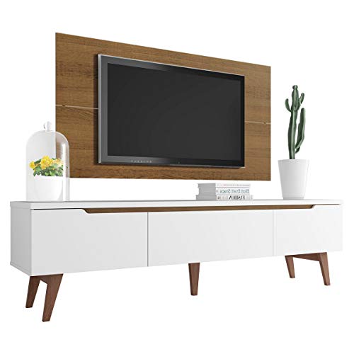 Rack Madesa Reims e Painel para TV até 55 Polegadas 2 Portas e 1 Gaveta