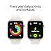 Apple Watch SE 3 [GPS 44mm] Smartwatch with Starlight Aluminum Case with Starlight Sport Band - M/L. Fitness and Sleep Trackers, Heart Rate Monitor, Always-On Display, Water Resistant