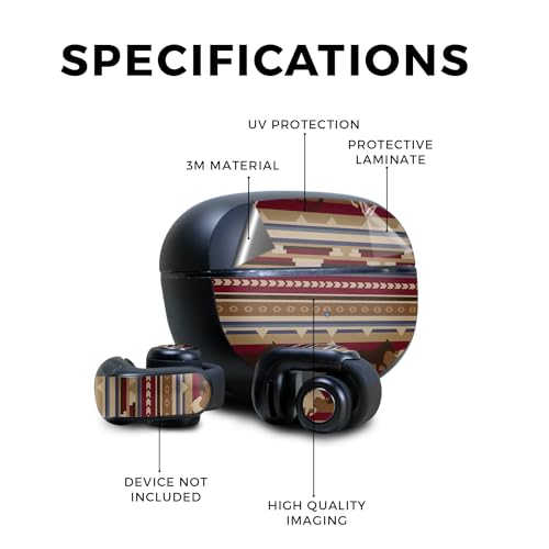 Image of Skin Compatible with Bose Ultra Open Earbuds - Western Horses - Premium 3M Vinyl Protective Wrap Decal Cover - Easy to Apply | Crafted in The USA by MightySkins
