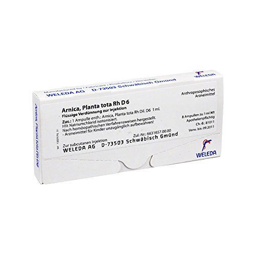 Arnica Planta Tota Rh D 6 Ampullen