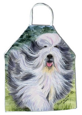 Bearded Collie Apron - 27 H x 31 W in.
