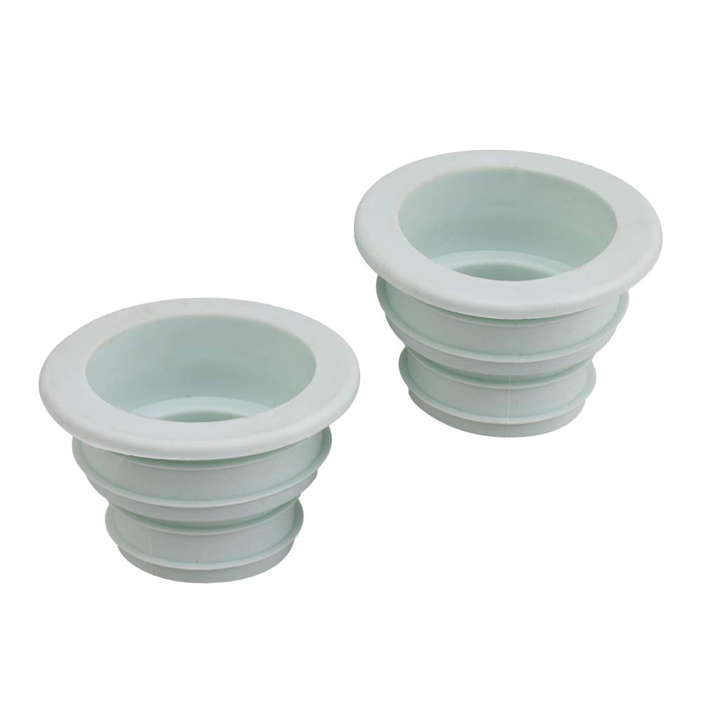 RDEXPDrain Pipe Seal Hose Plug Washing Machine Drain Bathroom Kitchen Green Set of 2