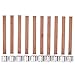 Produktbild Haihuic 10 Stück Holz Kerze Dochte mit Eisenständer, 15 cm Kerzenkerne Natürlicher Docht Kerzenherstellung, Kerze DIY