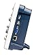 PeakTech Zweikanaliges Digital-Speicheroszilloskop, 100 MHz, 2 CH, 1 GSa/s, Digitales Oszilloskop, Blau/Weiss