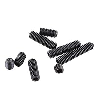 Pack von 200 Stück M3 Kohlenstoffstahl Hex Madenschrauben Set Cup Punkt Madenschraube Set Maschine Verschluss Sortiment Kit – Ansicht 6