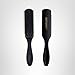 Jack Dean by Denman Curly Hair Brush D3 (All Black) 7 Row Styling Brush for Detangling, Separating, Shaping and Defining Curls - For Women and Men