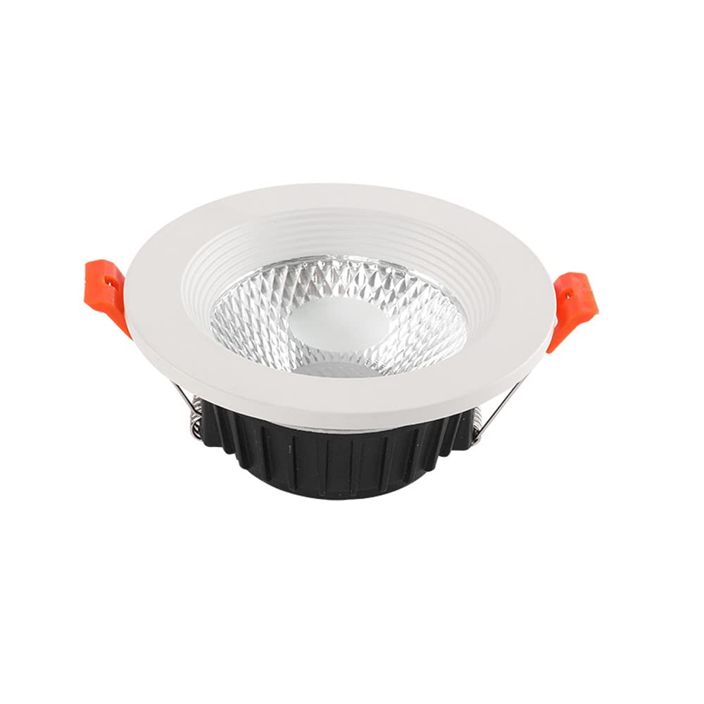 GTHTUHFD 2.5-7In Led Eyeball Recessed Light 5W-24W Round Retrofit Downlight For Ceilling Decor Entryway Lamp Wafer Spotlights Bull'S Eye Lamp Cri90+,Led Ceilling Potlight,12w-4000k