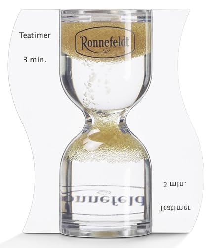 Ronnefeldt Teeuhr aus Acryl, 3 Min. Laufzeit