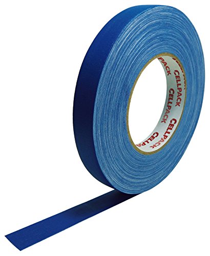 Cellpack 146046 90 beschichtet 0,305–19–50, Tape, Stoff, Baumwolle, Blau