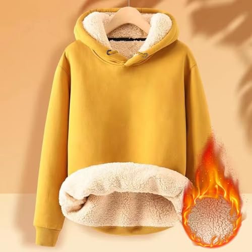 Hoodie Men Pullover Fleece Lined Windproof Winter Sweatshirts With Hood Heavy Thick Windproof Baggy Soft Warm Hoodies4