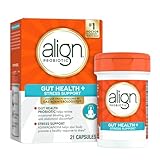 Align Probiotic, Digestive De-stress, Probiotic for Women and Men with Ashwagandha, Helps with a Healthy Response to Stress, Gluten Free, Soy Free, Vegetarian, 21 Capsules