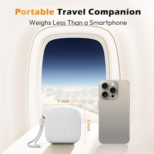 Mini máquina de sonido portátil HOMEBEST con conector para auriculares 4