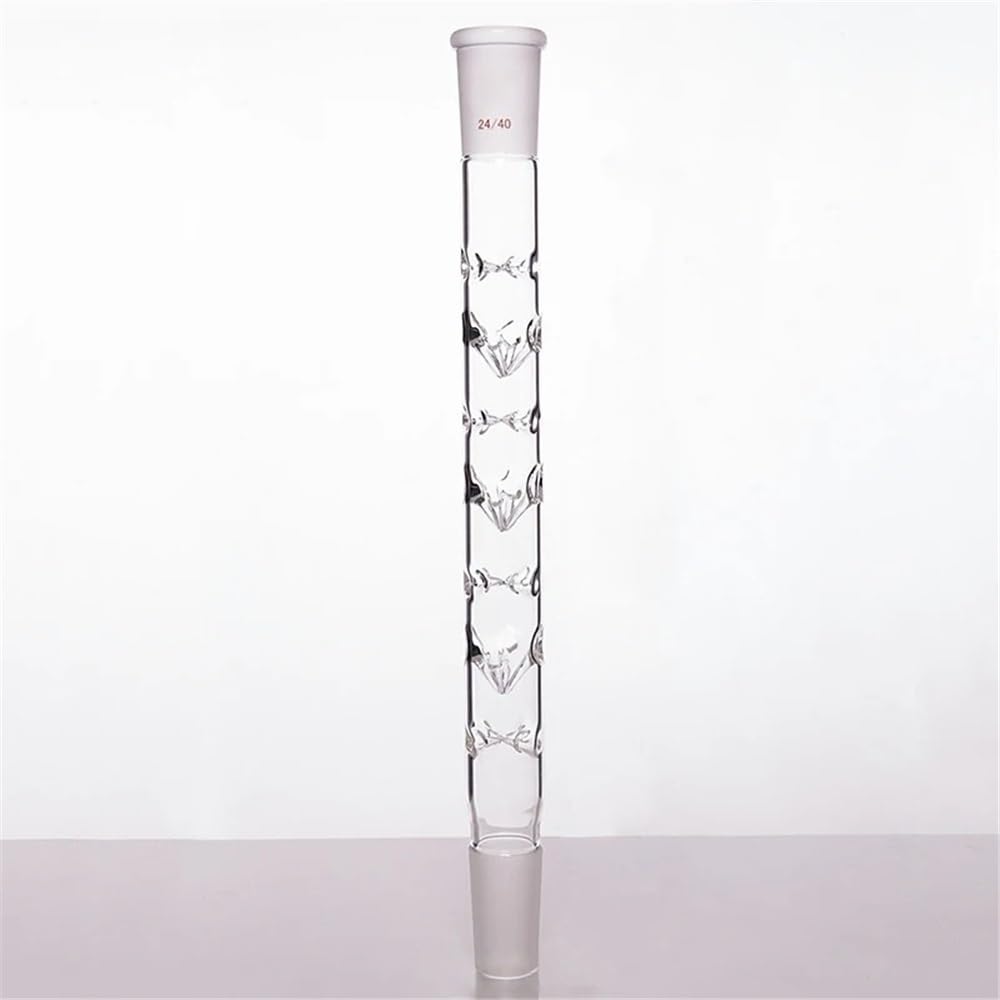 Columna de destilación vertical vidrio borosilicato C10 Equipamiento de laboratorio