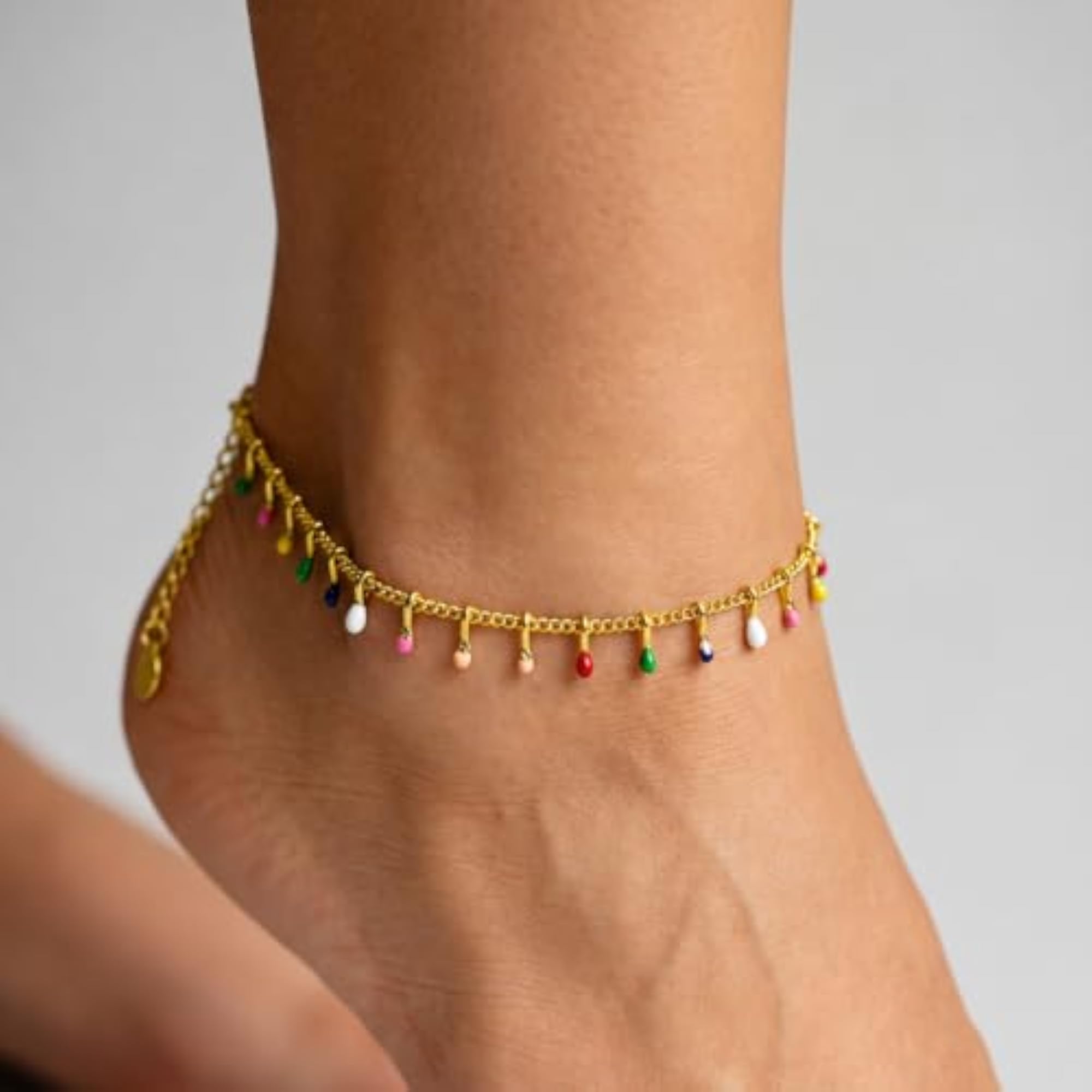 Women's Anti-Tarnish Anklet, Everyday Elegance