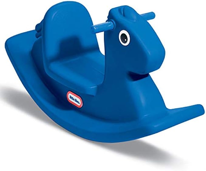 Little Tikes Rocking Horse Blue, 33.00 L x 10.00 W x 17.50 H Inches