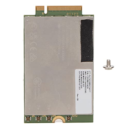 GOWENIC 5G LTE Network Card, Network Module, M.2 Network Card Module 4.67Gbps Downlink 1.25Gbps Uplink 4x4 MIMO GNSS FM350 GL Network Card for Laptop Desktop, GOWENICPCQ251OBTK