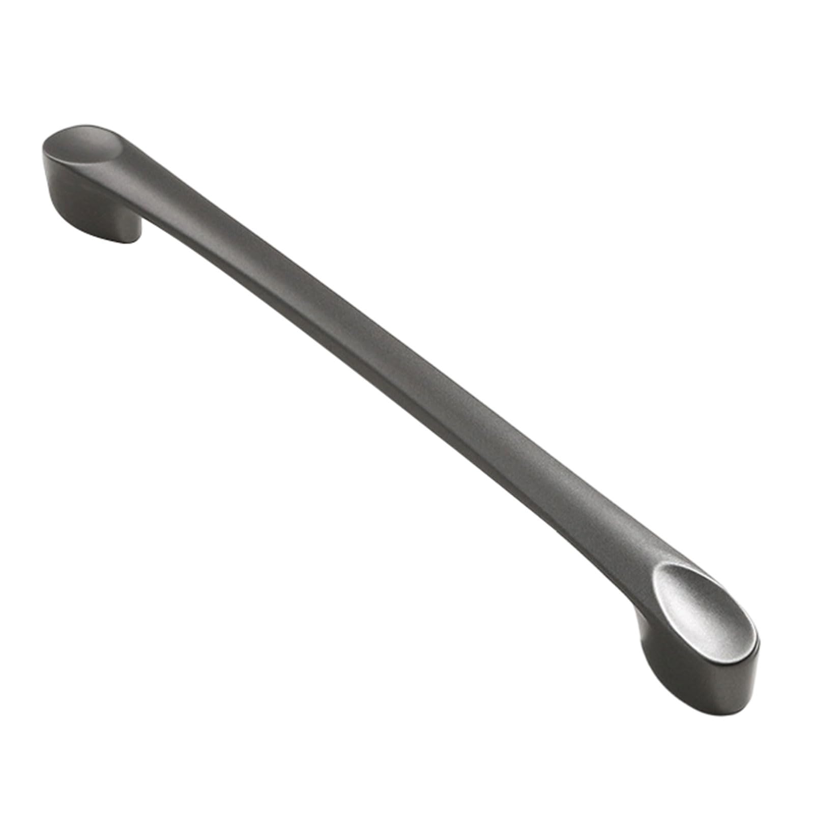 Zbiianxer 160 Hole Gray 2Pcs Simple Furniture Decorative Handle Aluminum Alloy Cabinet Knob Wardrobe Pulls Drawer Hardware Handles And For Dressers Simple