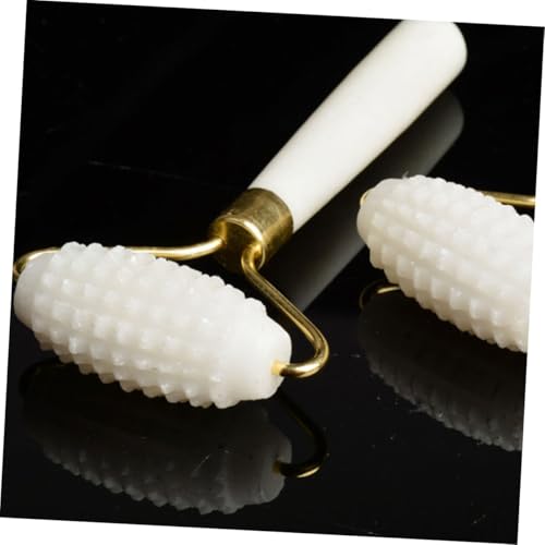 Healeved Masajeador Facial De Jade Auténtico Rodillo De Cristal Natural Cuidado Facial - imagen 2