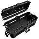 RESTMO Medium wasserdichte Kabelbox für den Außenbereich, IP54 wasserdicht, Wetterfeste Kabelbox, Ideal zum Schutz von Verlängerungskabeln, Steckdosenleisten und Winkelsteckern(29cm×13,2cm×10)-Schwarz