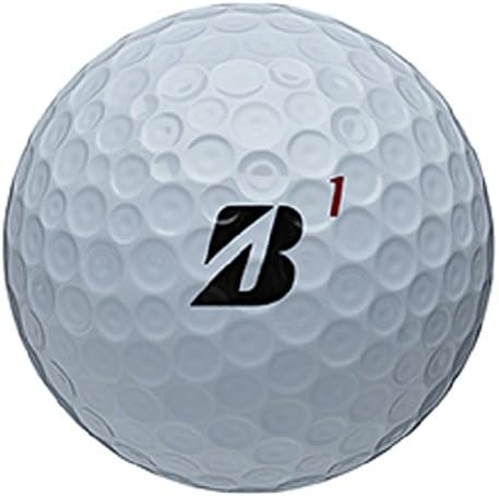 Bridgestone Golf Tour B X Golf Balls, White (One Dozen)