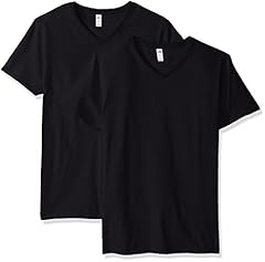 V-neck - 2 Pack - Black