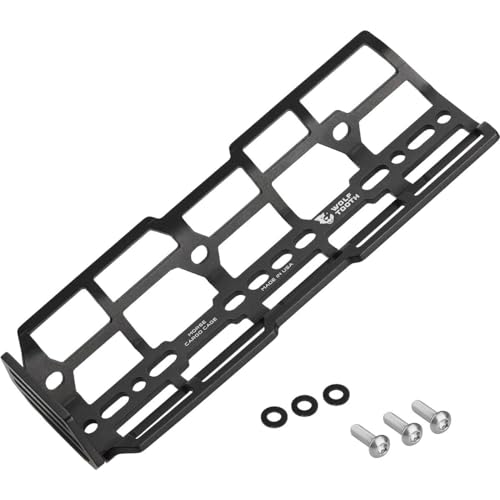 Morse Cage Cargo Wolf Tooth en alu léger avec sangles de fixation ajustables