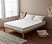 DAPU Pure Linen Pillowcases with Stone Washed 1 Pair Woven from 100% Fine French Natural Flax(Queen, White)