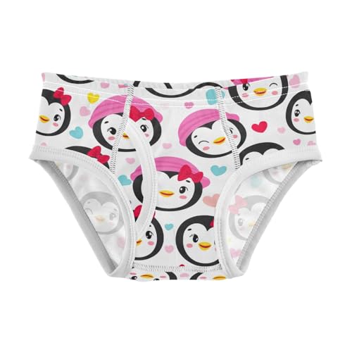 ODAWA Cute Cartoon Penguin Tag Free Underwear Briefs, Toddler Underwear Boys 2T