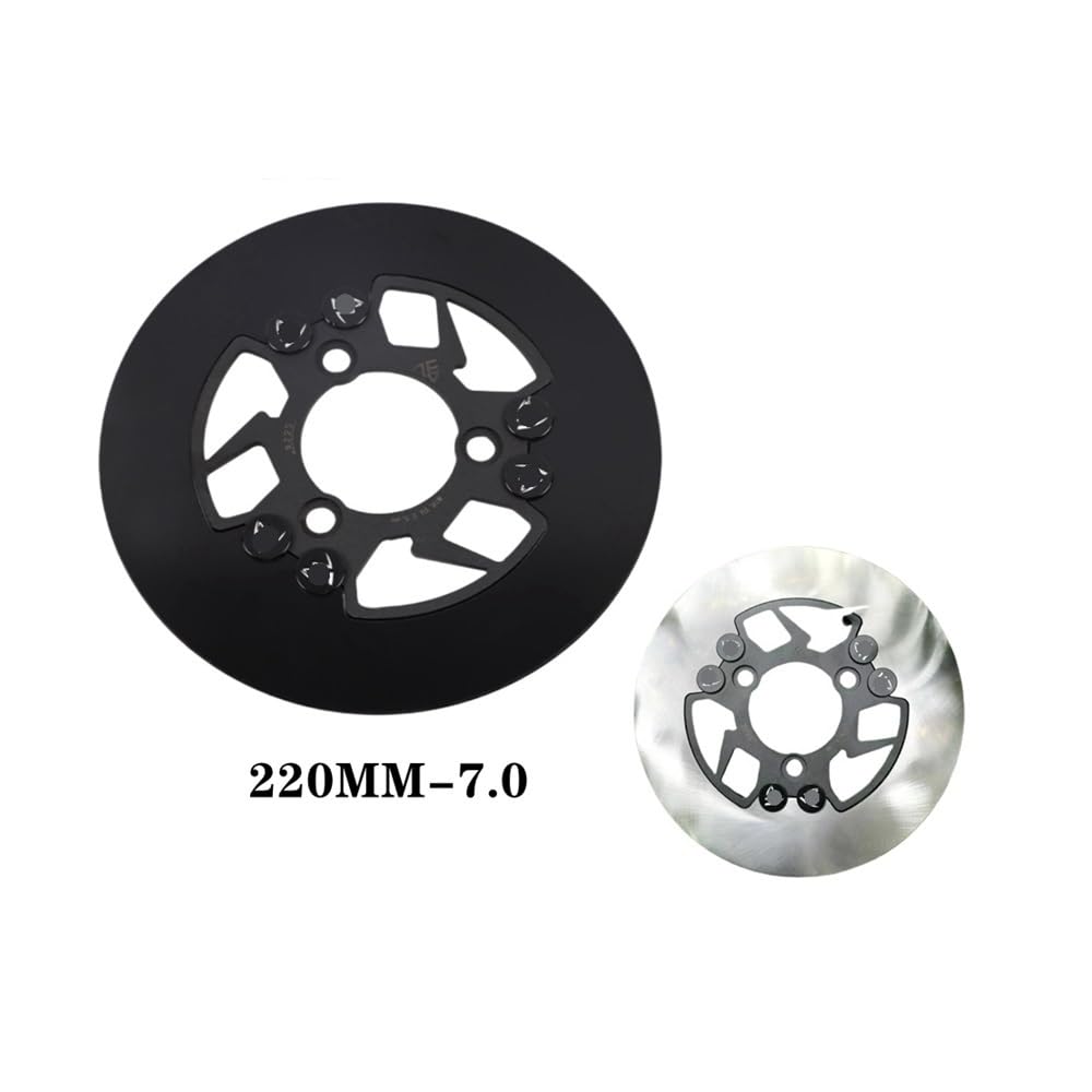 rotore moto Moto Scooter 220 MILLIMETRI * 70 Anteriore Freno Posteriore Disco Rotore Pastiglie Universale Per BWS RSZ JOG M3