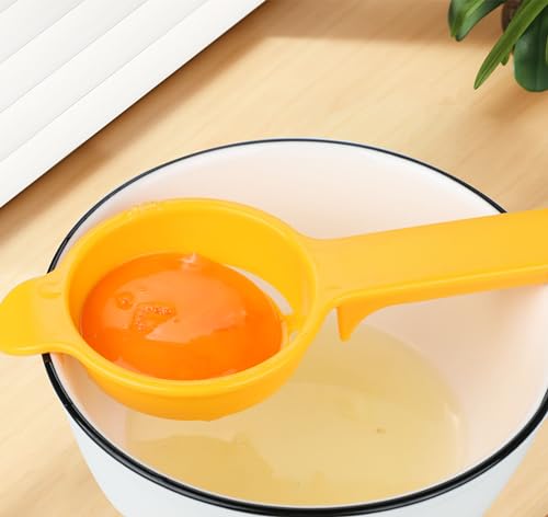 Separatore Uova in Acciaio Inossidabile, Separa Tuorlo da Albume, Professionale, Lavabile in Lavastoviglie, per Cucina e Preparazione di Torte - immagine 6